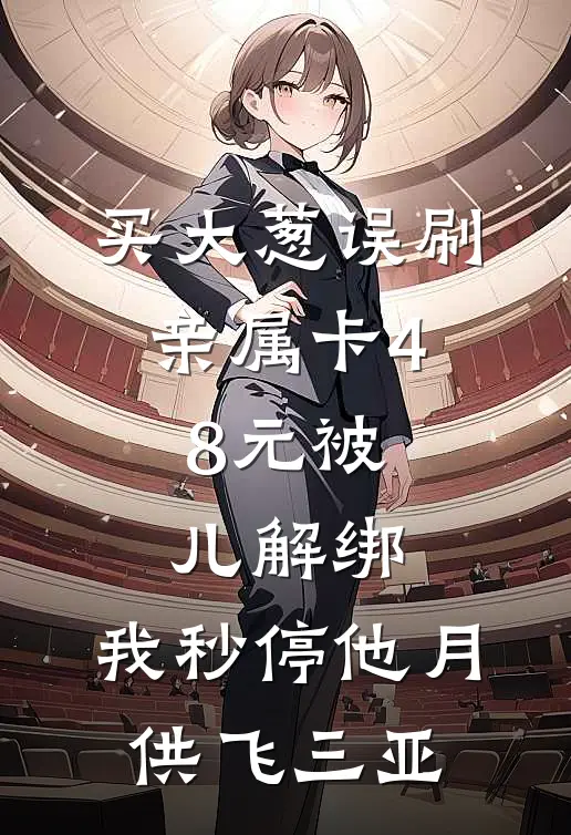 买大葱误刷亲属卡4.8元被儿解绑，我秒停他月供飞三亚