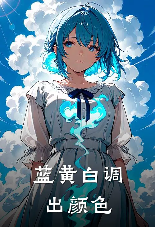 蓝黄白调出颜色