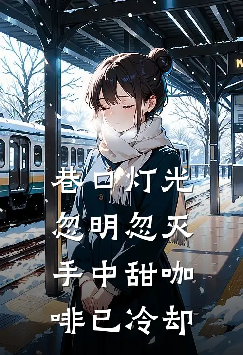 巷口灯光忽明忽灭手中甜咖啡已冷却