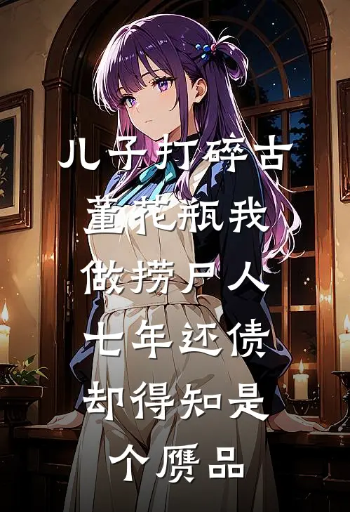 儿子打碎古董花瓶我做捞尸人七年还债，却得知是个赝品